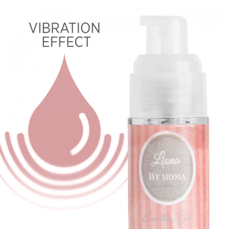 Gel Vibrator Liona by Moma - Stimulent Intim cu Efect Imediat, Aroma Nori de Bumbac 15 ml [4]