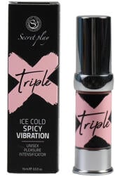 Cresterea libidoului - Gel Vibrator Secret Play Triple X ,Intensificator al Placerii 15 ml