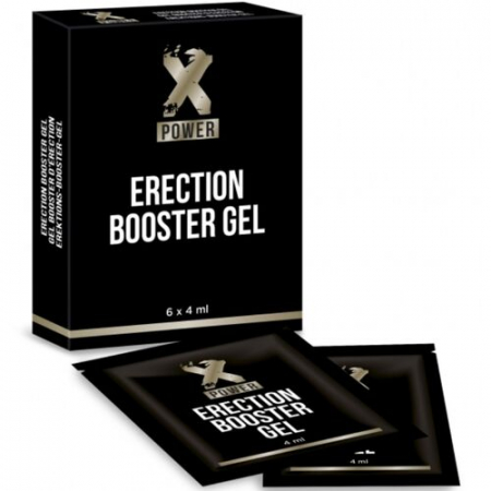 Stimularea erectiei - Gel XPOWER Erection Booster – Stimuleaza Eretia Rapid si Natural, 6 Pachete x 4 ml