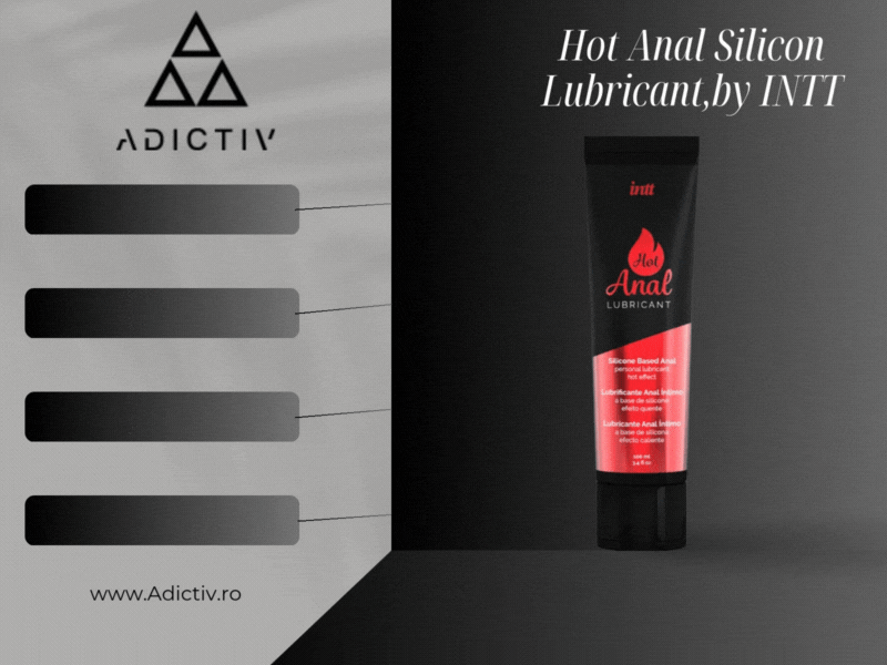 Hot Anal Silicon Lubricant by INTT, lubrifiant hibrid cu efect de incalzire, 100 ml [1]