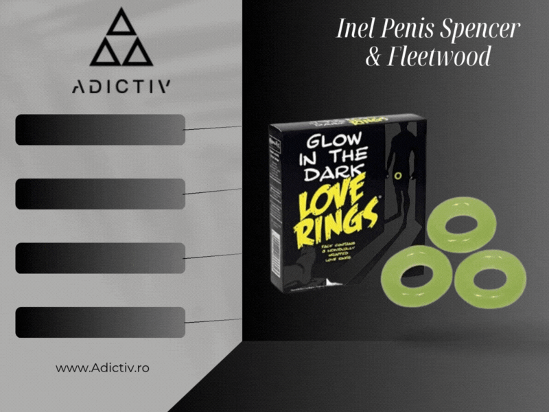 Inel Penis Spencer & Fleetwood Fluorescent 3 buc [1]