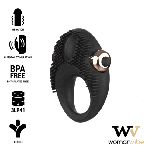 Inele penis - Inel Penis Vibrator Womanvibe Thor din Silicon