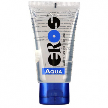 Lubrifianti - Lubrifiant Eros Aqua pe Baza de Apa 50 ml – Alunecare Perfecta si Hidratare Intensa