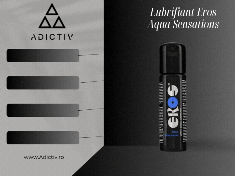 Lubrifiant Eros Aqua Sensations, pe baza de apa, efect racoritor, 100 ml [1]