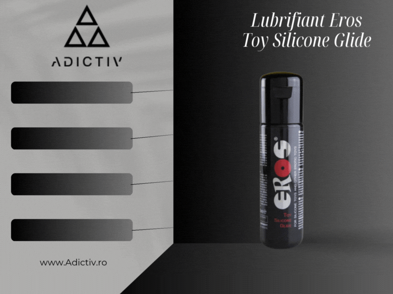 Lubrifiant Eros Toy Silicone Glide pe Baza de Silicon, Ideal pentru Jucarii Erotice, 30 ml [1]