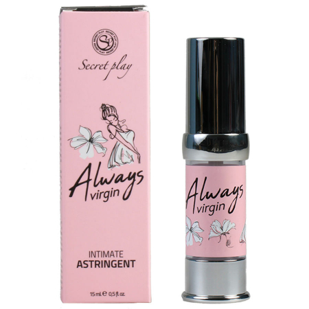 Stramtarea vaginului - Lubrifiant Gel Secret Play Always Virgin Astringent 15 ml