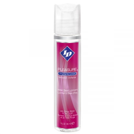 Lubrifianti - Lubrifiant ID Pleasure Tinging Sensation pe Baza de Apa, 30 ml – Stimulare Intensa si Lubrifiere Medicinala