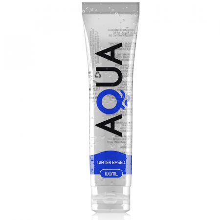 Lubrifianti - Lubrifiant Aqua pe Baza de Apa 100 ml – Ideal pentru Jucarii, Prezervative si Sex Oral