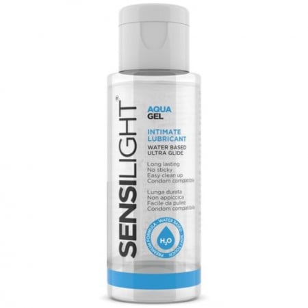 Lubrifianti - Lubrifiant Intimateline Sensilight Aqua Gel pe Baza de Apa 30 ml - Hidratare si Confort Intim