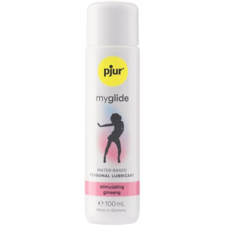 Geluri si creme pentru stimularea clitorisului - Lubrifiant Pjur MyGlide cu Efect de Incalzire pe Baza de Apa, Special pentru Femei - 100 ml