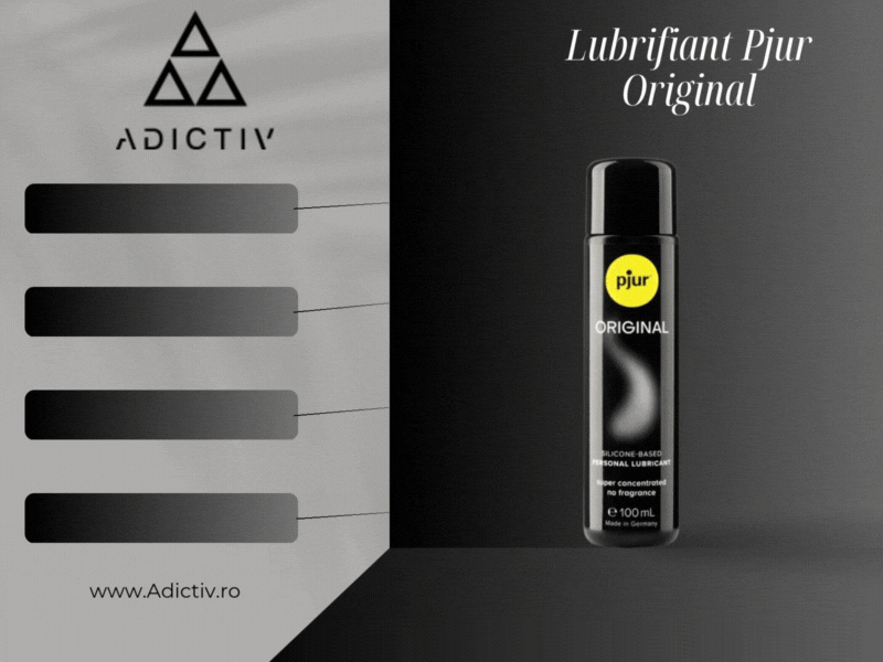 Lubrifiant Pjur Original pe Baza de Silicon Super Concentrat 100 ml – Alunecare de Lunga Durata si Masaje Relaxante [1]