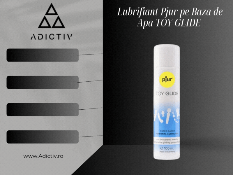 Lubrifiant Pjur pe Baza de Apa  TOY GLIDE - Ideal pentru Jucarii Erotice și Masturbatoare, 100 ml [1]