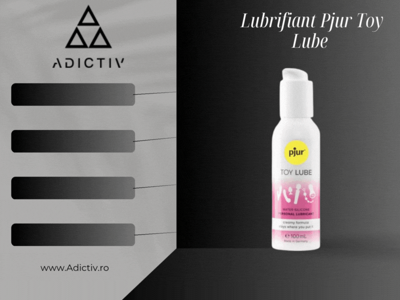 Lubrifiant Pjur Toy Lube pe Baza de Apa, Special pentru Jucarii Sexuale - 100 ml [1]