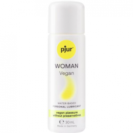 Lubrifianti - Lubrifiant Vegan Pjur Woman pe Baza de Apa pentru Femei - 30 ml, pH Echilibrat si Natural