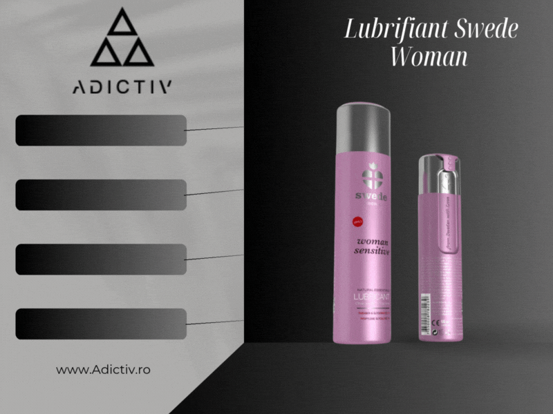 Lubrifiant Swede Woman Sensitive Natural, pe Baza de Apa, 120 ml, Confort si Protectie pentru Mucoase Sensibile [1]