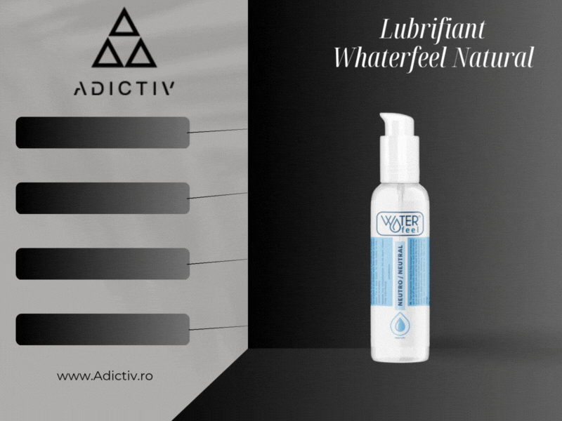 Lubrifiant Whaterfeel Natural pe Baza de Apa 175 ml [1]