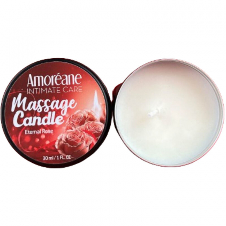 Lumanare pentru Masaj, Aroma Trandafir, 30 ml, Amoreane [2]