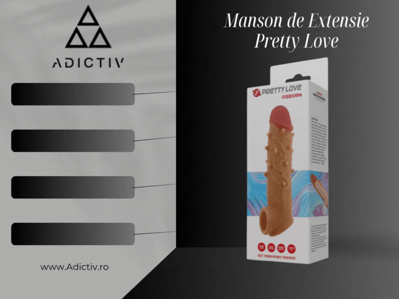 Manson de Extensie Osborn Pretty Love din Silicon Lichid – Realism si Placere Maximizata [1]