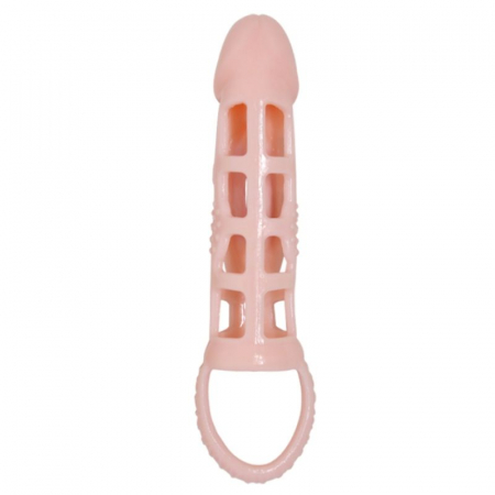 Manson Extensor pentru Penis cu Vibratie si Strap pentru Testicule - Pretty Love [6]