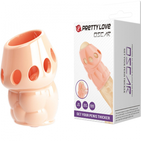 Mansoane penis - Manson pentru Penis din TPR, Culoare Naturala, pentru Rezistenta si Performanta Imbunatatita