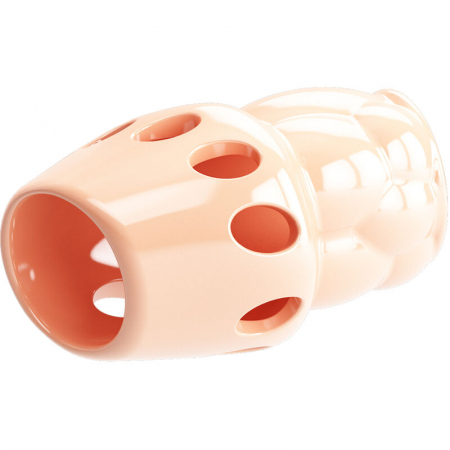 Manson pentru Penis din TPR, Culoare Naturala, pentru Rezistenta si Performanta Imbunatatita [6]