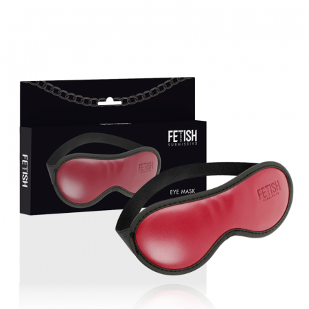 Masca Bondage Fetish Submisive din Piele Vegana Elastica – Accesoriu Ajustabil pentru Jocuri BDSM [2]