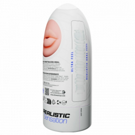 Masturbator Alive Flex Realist Gura, Marime M, 16 x 6 cm, din TPE [4]