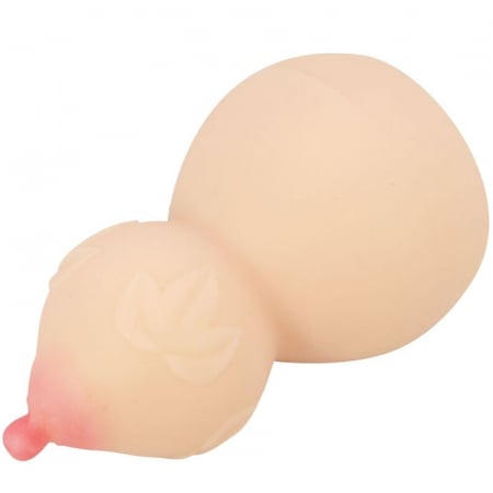 Masturbator Crazy Bull Calabash, în Forma de San, 15 cm, din TPR, Culoare Natur [3]