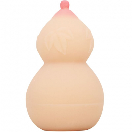 Masturbator Crazy Bull Calabash, în Forma de San, 15 cm, din TPR, Culoare Natur [2]