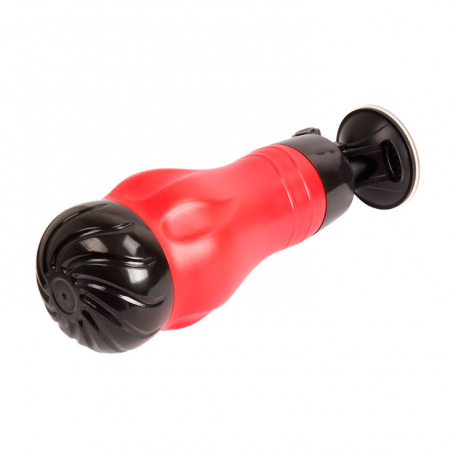 Masturbator Realist Crazy Bull Flora, 12 Moduri de Vibratii, Ventuza Puternica, 28,3 cm [3]