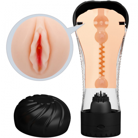 Masturbator Pretty Love Naomi cu Vibratie - Design Realist si Compact [5]
