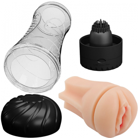 Masturbator Pretty Love Naomi cu Vibratie - Design Realist si Compact [6]