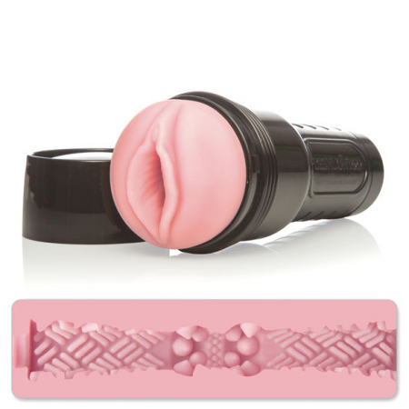 Masturbator Fleshlight Go Pink Lady Surge, Vagin Realist, 17,78 cm, Placere Compacta si Intensa [4]