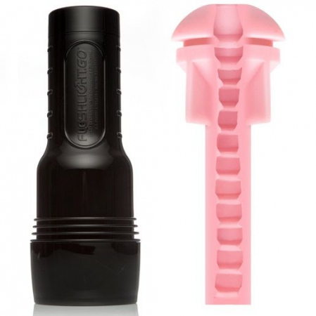 Masturbator Fleshlight Go Pink Lady Surge, Vagin Realist, 17,78 cm, Placere Compacta si Intensa [2]