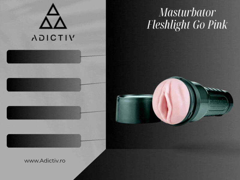 Masturbator Fleshlight Go Pink Lady Surge, Vagin Realist, 17,78 cm, Placere Compacta si Intensa [1]