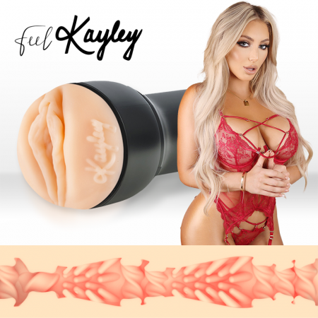 Masturbatoare - Masturbator Kiiroo Interactiv FeelKayley Stroker - Inspirat de Kayley Gunner
