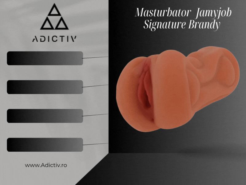 Masturbator Realist Jamyjob Signature Brandy – Placere Intensa si Relaxare Masculina [1]