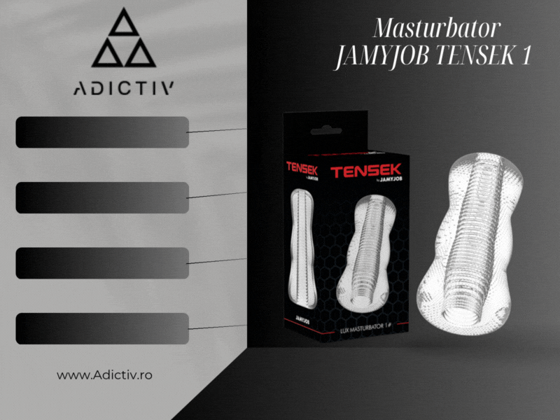 Masturbator Transparent JAMYJOB TENSEK 1 cu Design Inovator si Stimuli Avansati [1]