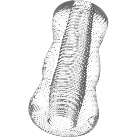 Masturbatoare - Masturbator Transparent JAMYJOB TENSEK 1 cu Design Inovator si Stimuli Avansati