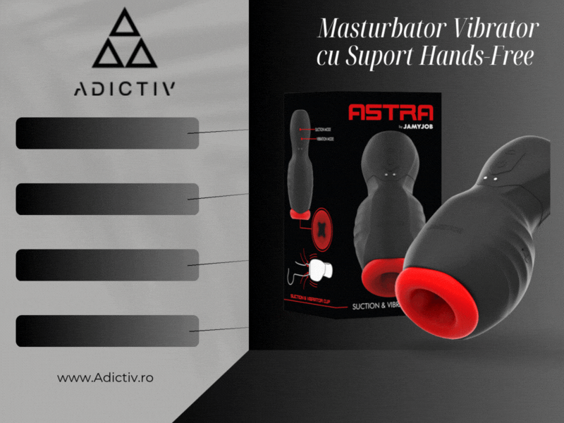 Masturbator Vibrator cu Suport Hands-Free JAMYJOB ASTRA – Suprinde-ti Simturile cu Vibratii si Suplete Premium [1]
