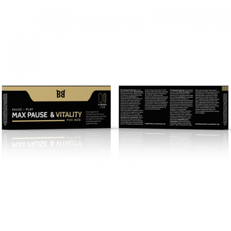 Capsule Black Bull Max Pause & Vitality – Supliment pentru Control si Performanta Masculina 4 buc [3]