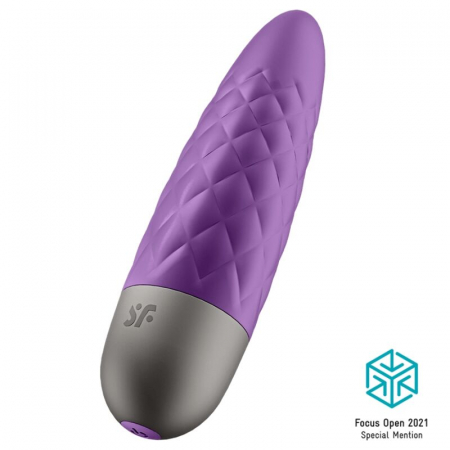 Mini vibratoare - Mini Vibrator Satisfyer Ultra Power Bullet 5 - 12 Functii Vibratie, Rezistent la Apa, USB