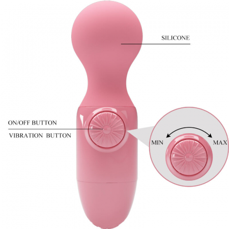 Mini Vibrator Stick Wonder Mini - Pretty Love, cu Vibratii Puternice [7]