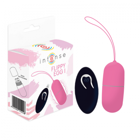 Vibratoare - Ou Vibrator Intense Flippy I cu Telecomanda Roz