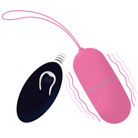 Ou Vibrator Intense Flippy I cu Telecomanda Roz [2]