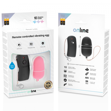 Ou Vibrator Online cu Telecomanda, 10 Functii de Vibratie si Design Discret pentru Cupluri [4]