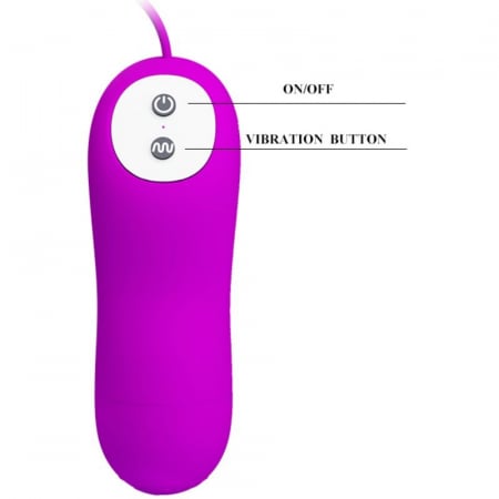 Ou vibrator Pretty Love Irma Dublu 12 Moduri de Vibratii [5]