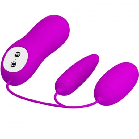 Ou vibrator Pretty Love Irma Dublu 12 Moduri de Vibratii [4]