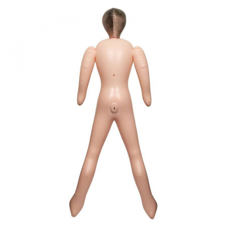 Papusa gonflabila Personal Trainer Love Doll de la CalExotics, din PVC, cu design realist si dong texturat [5]