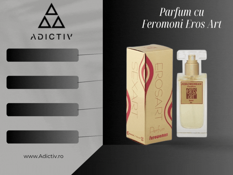 Parfum cu Feromoni Eros Art pentru Femei, Atractie Irezistibila, 50 ml [1]